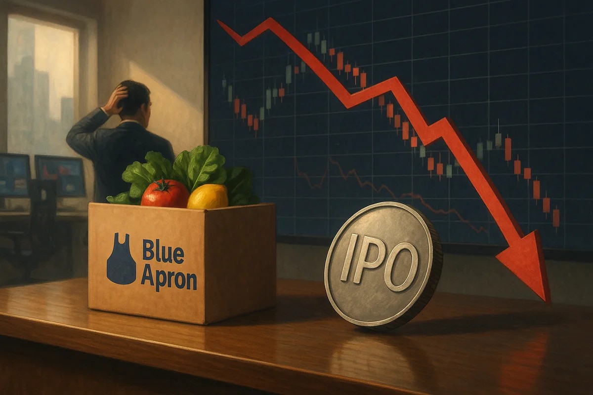 Blue Apron’s IPO: Lessons from a Market Value Plunge